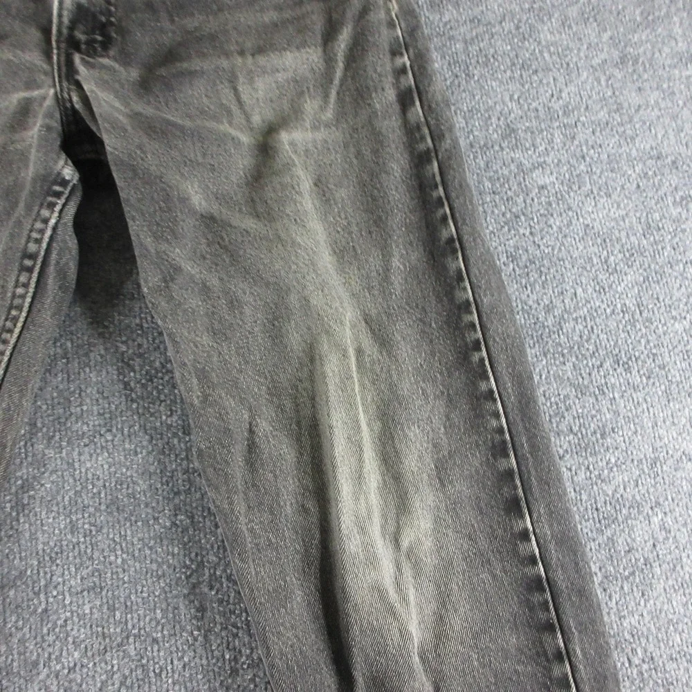 VINTAGE Levis 550 Jeans Mens 30x32 Gray Orange Tab Denim Distressed Straight 80s